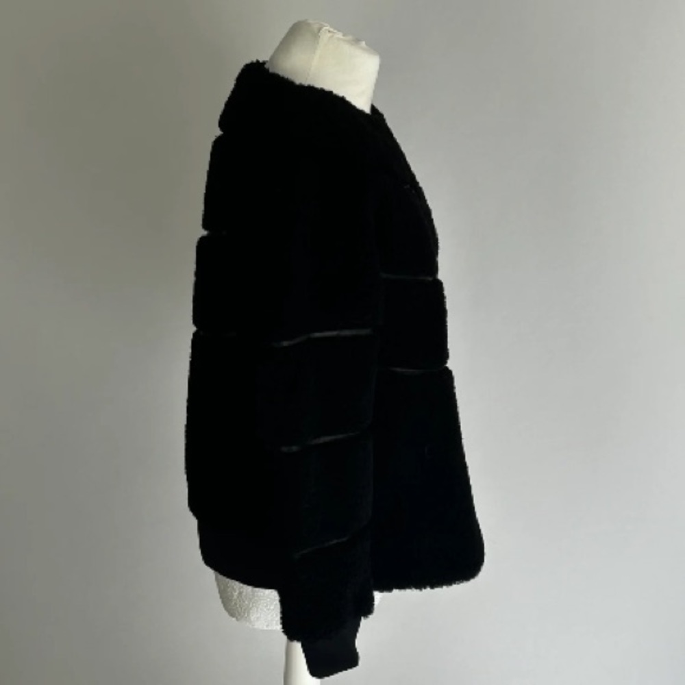 Brand New Black Noir Sheepskin Jacket
